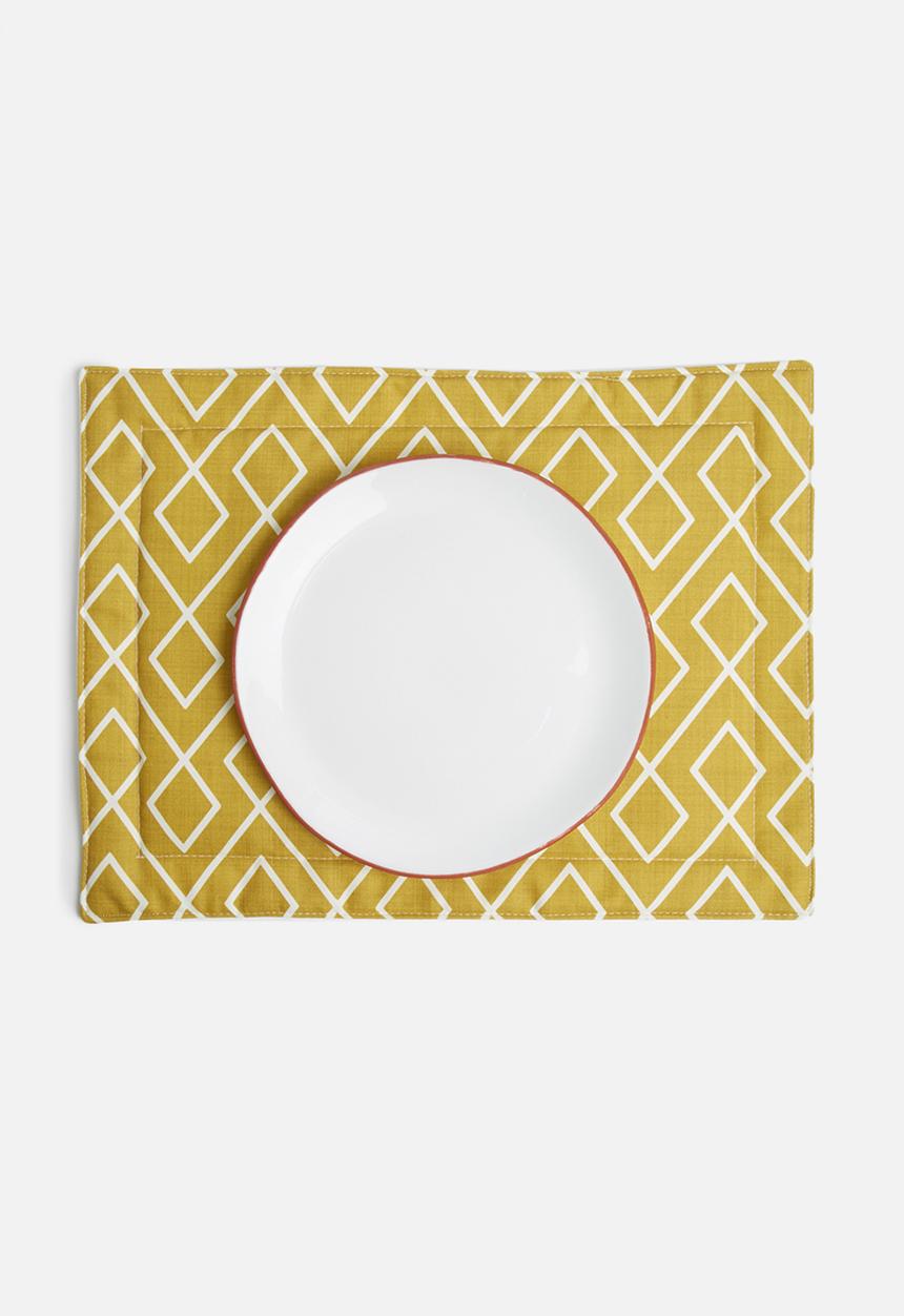 Grey Gardens - Link placemat set of 2