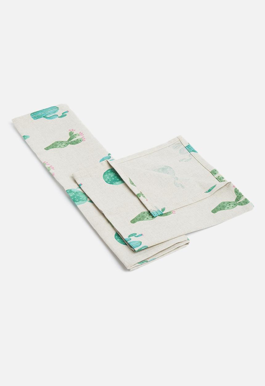 Grey Gardens - Cactus napkin set of 2