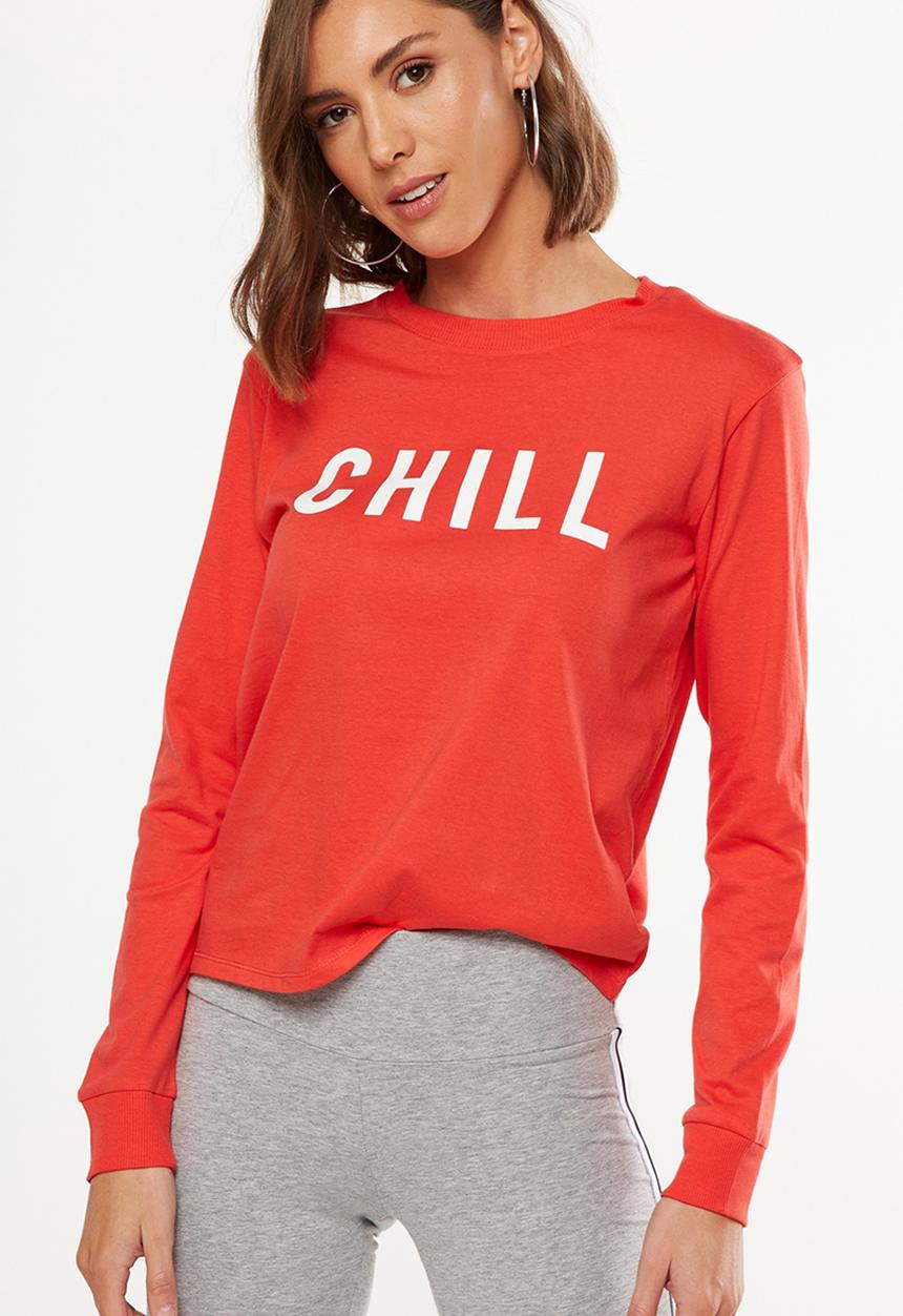 Cotton On - Tbar Tammy chopped graphic long sleeve tee