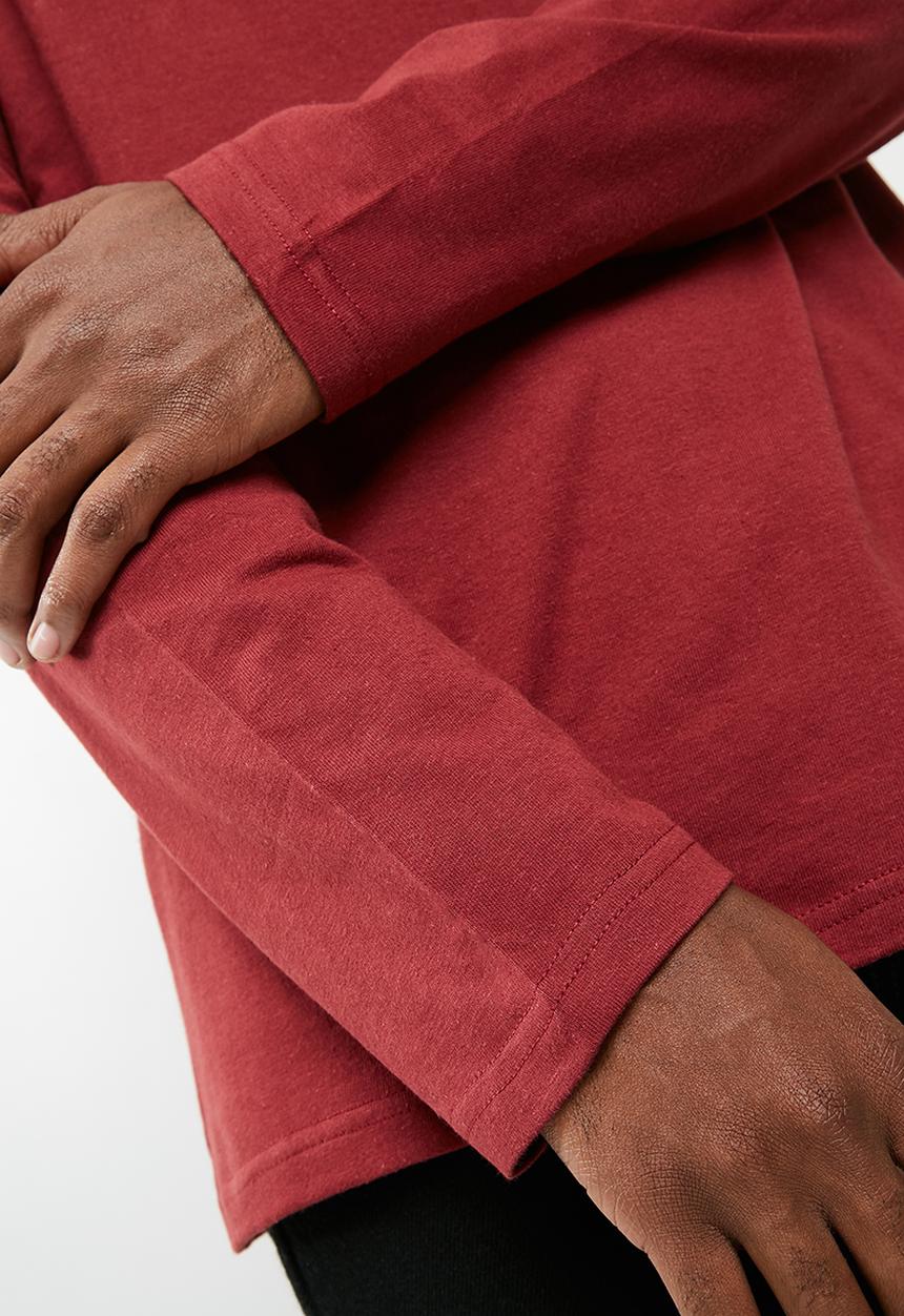 basicthread - Plain roll neck tee