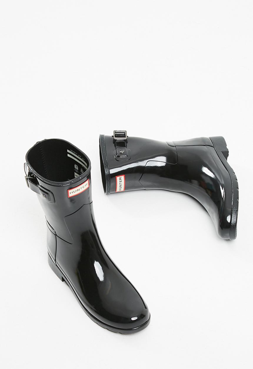 Hunter - Original refined adjustable short gloss - black