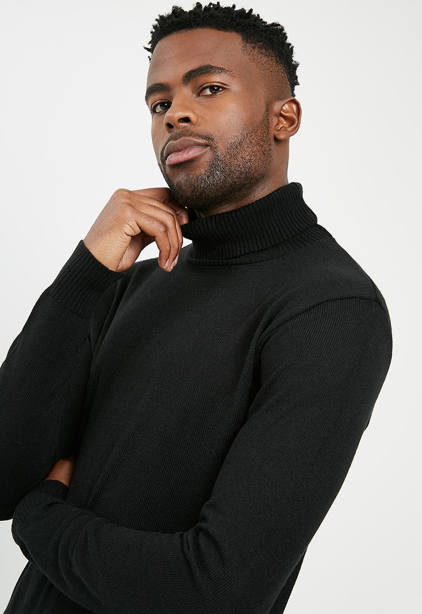 basicthread - Basic roll neck slim fit knit