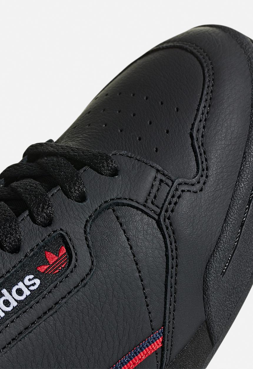 adidas Originals Continental 80's - B41672 - Black/Scarlet/Cllgt Nvy
