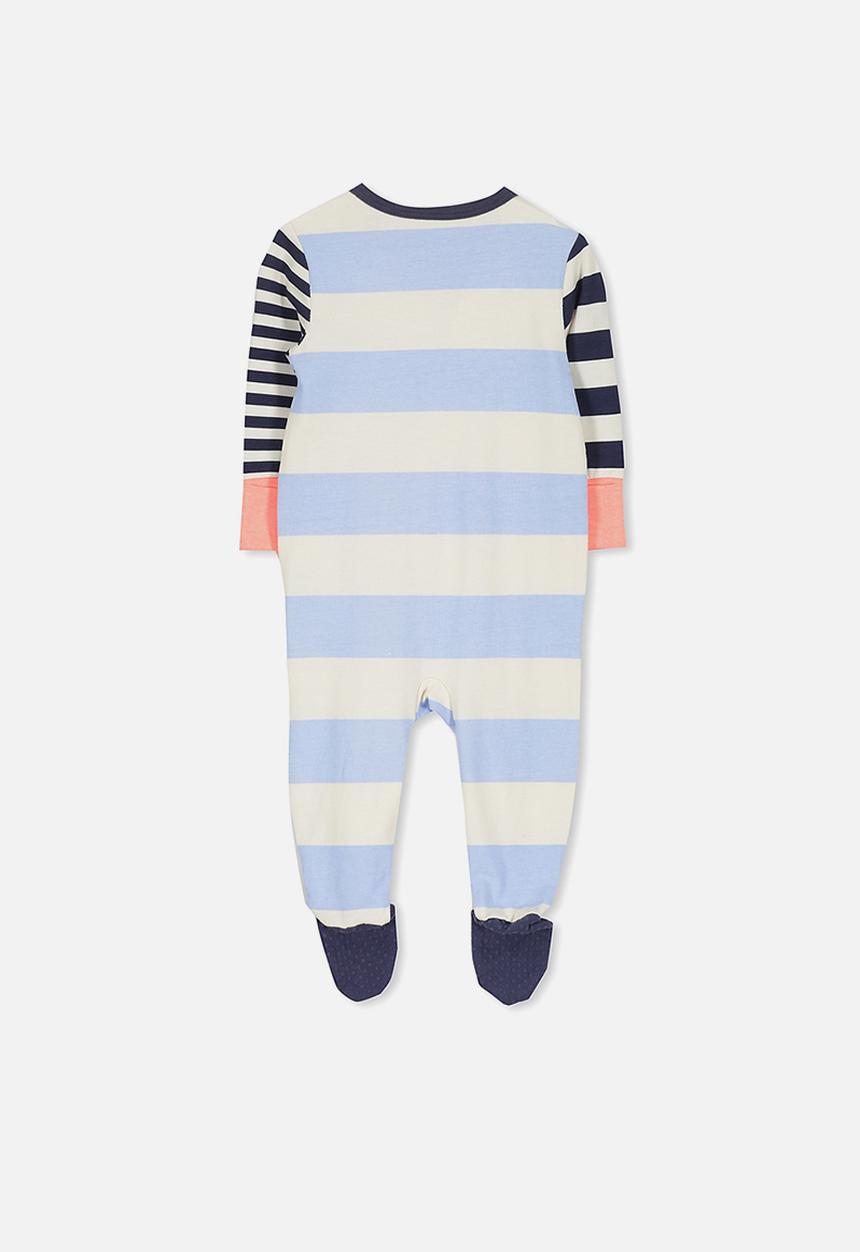 Cotton On - Baby mini zip through romper