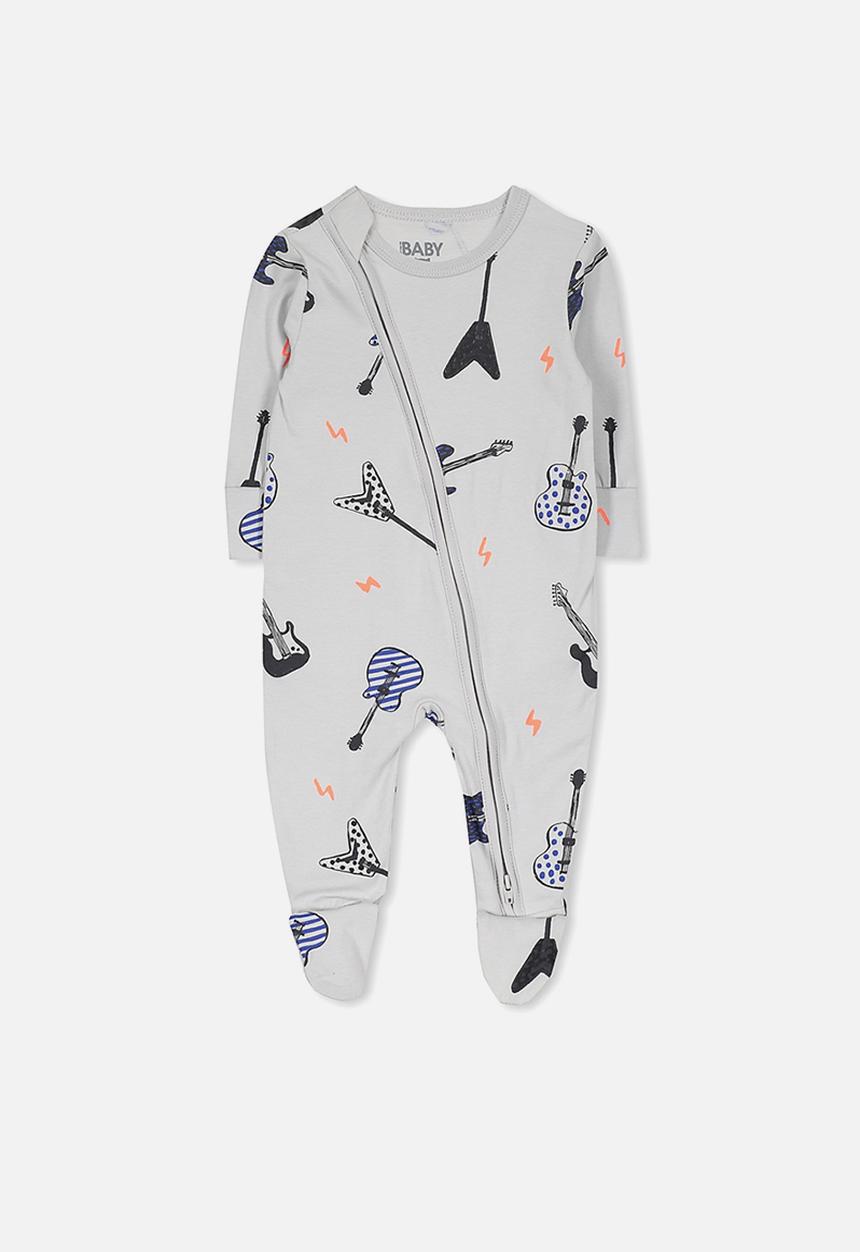 Cotton On - Baby mini zip through romper