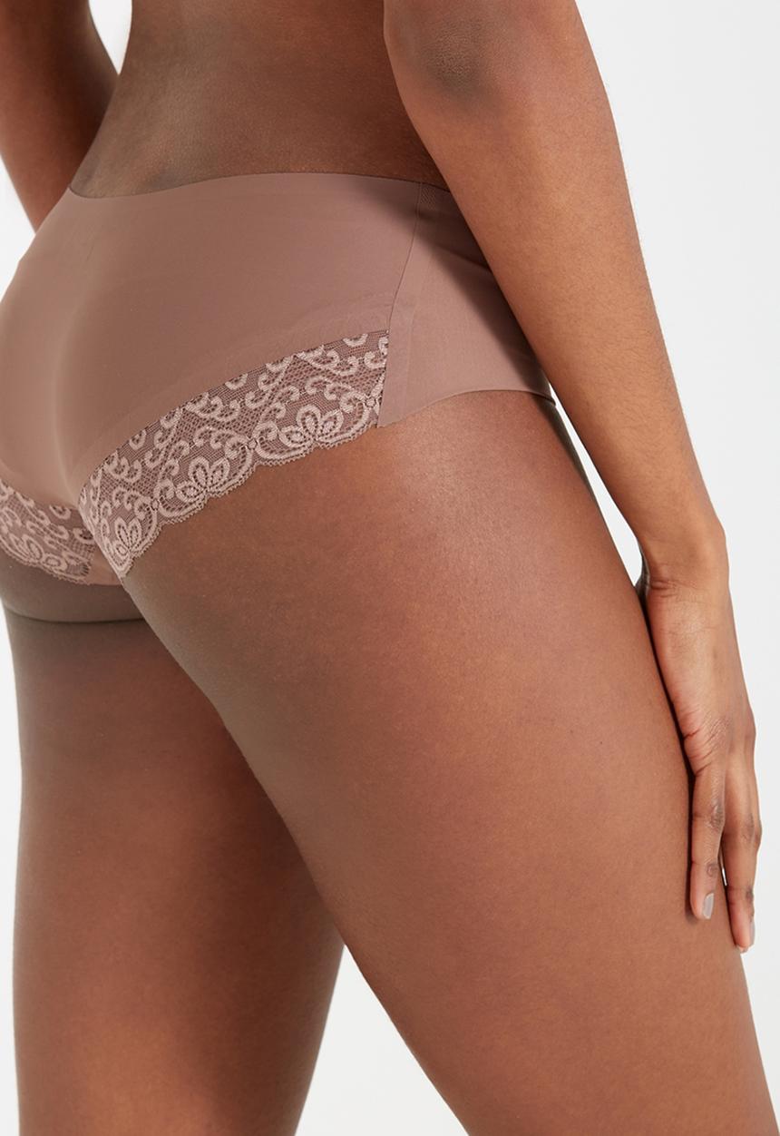 Cotton On - Party pants boyleg brief - brown