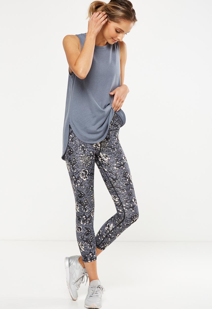 Cotton On - Scooped flow tank top - grey