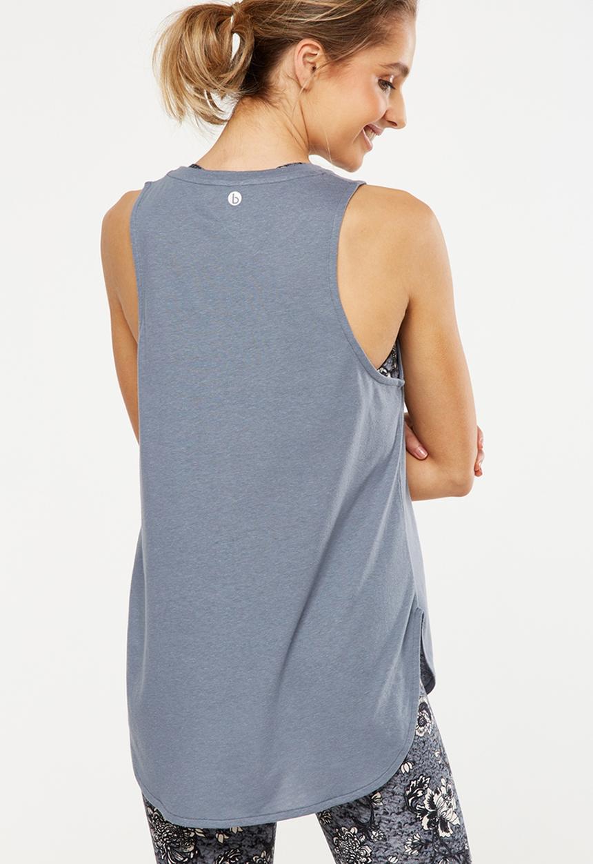 Cotton On - Scooped flow tank top - grey