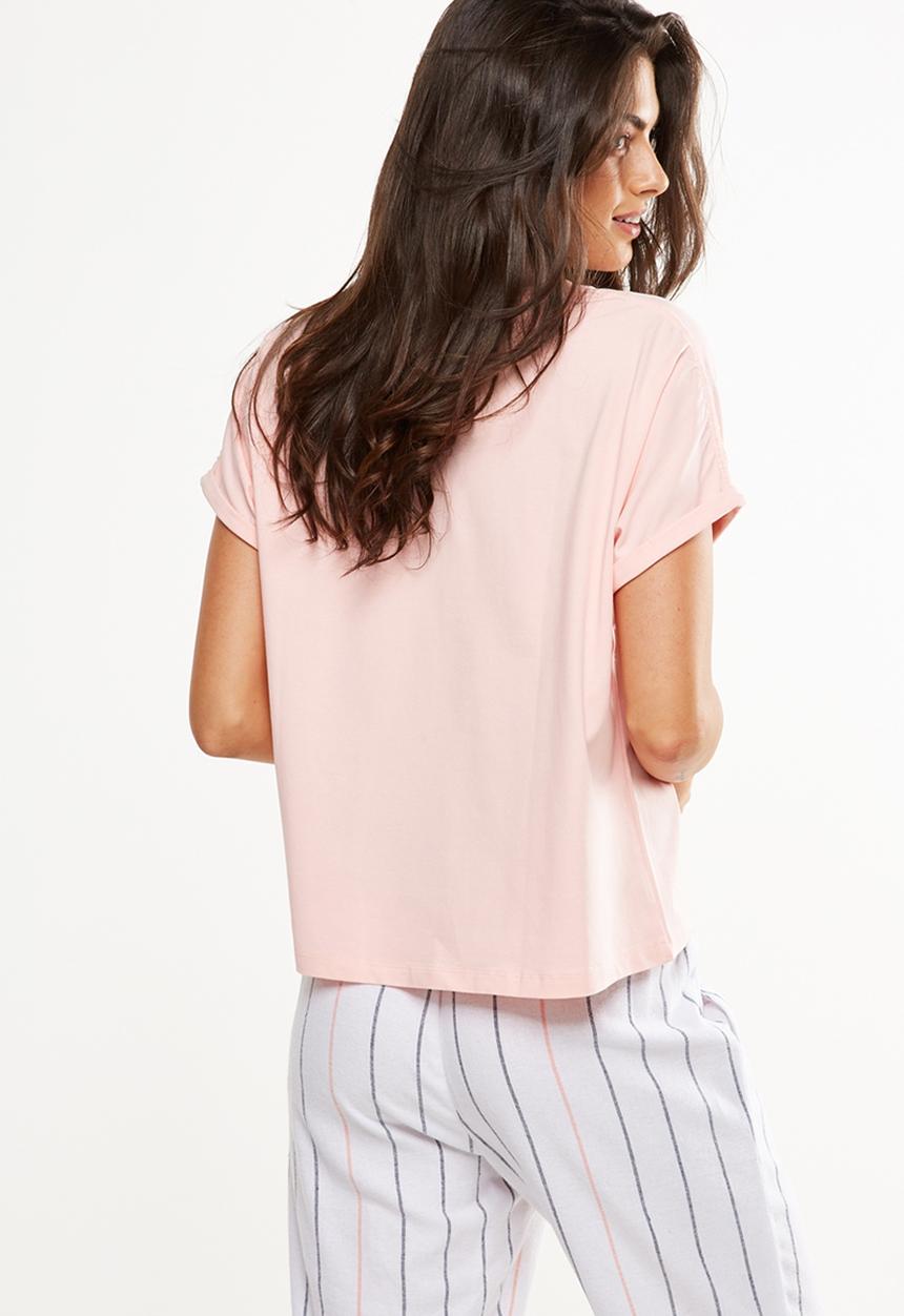 Cotton On - Match back dropped tee