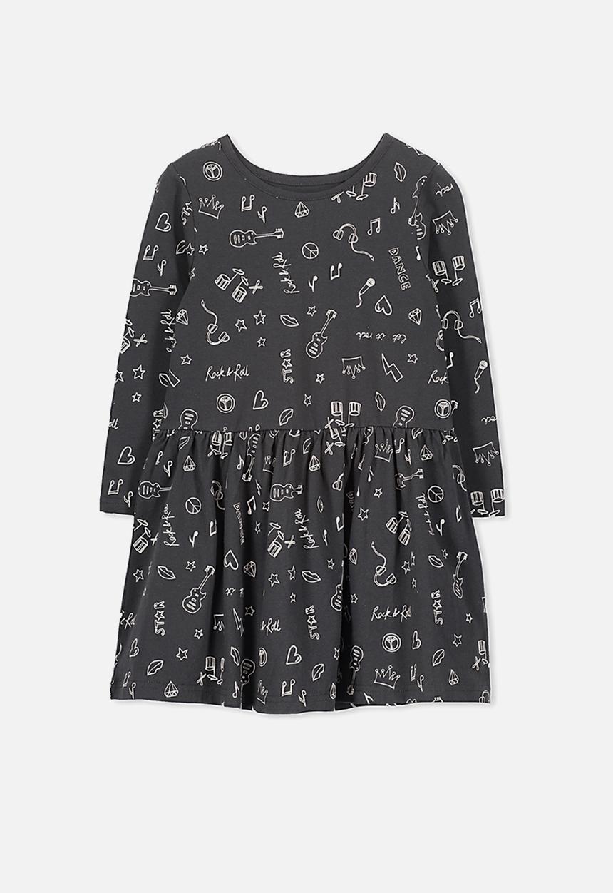 Cotton On - Kids Lani long sleeve dress