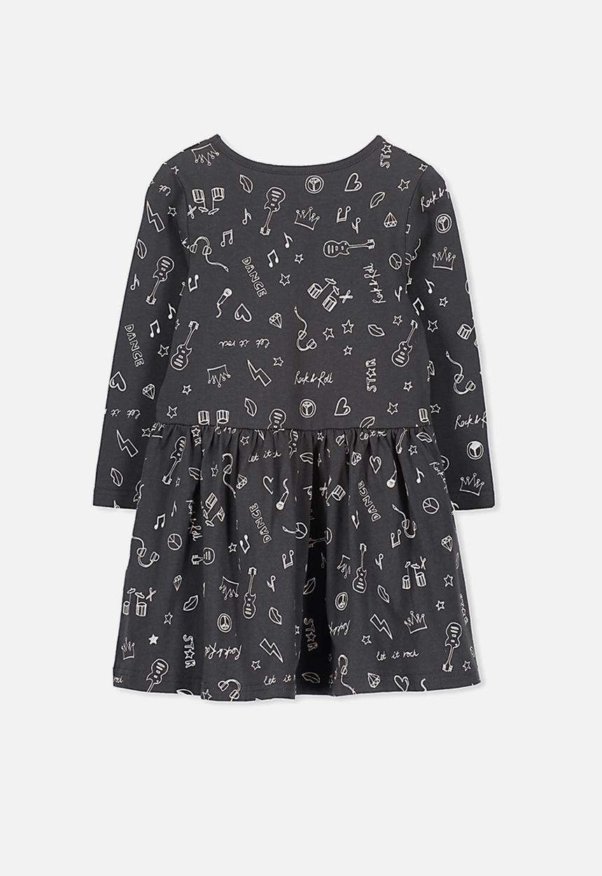 Cotton On - Kids Lani long sleeve dress