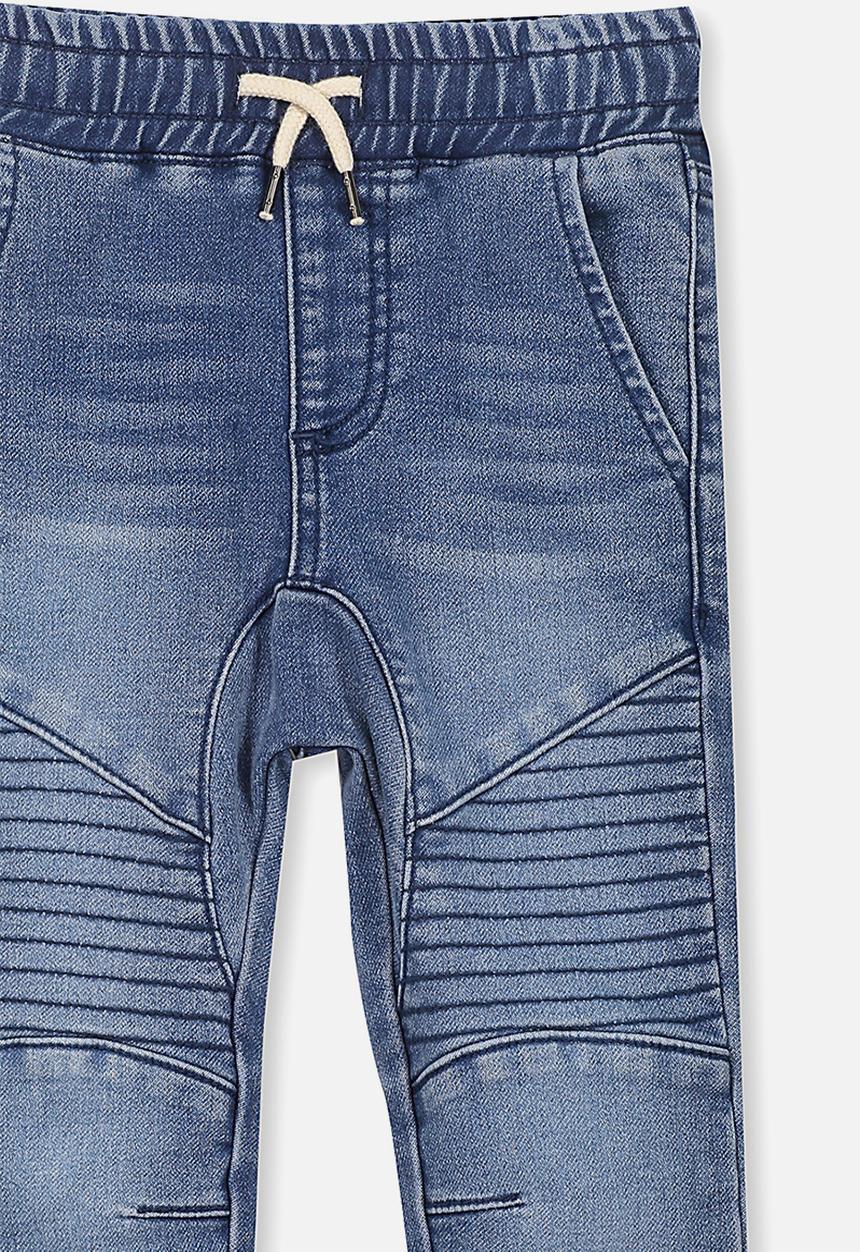 Cotton On - Kids Bobby track denim pants