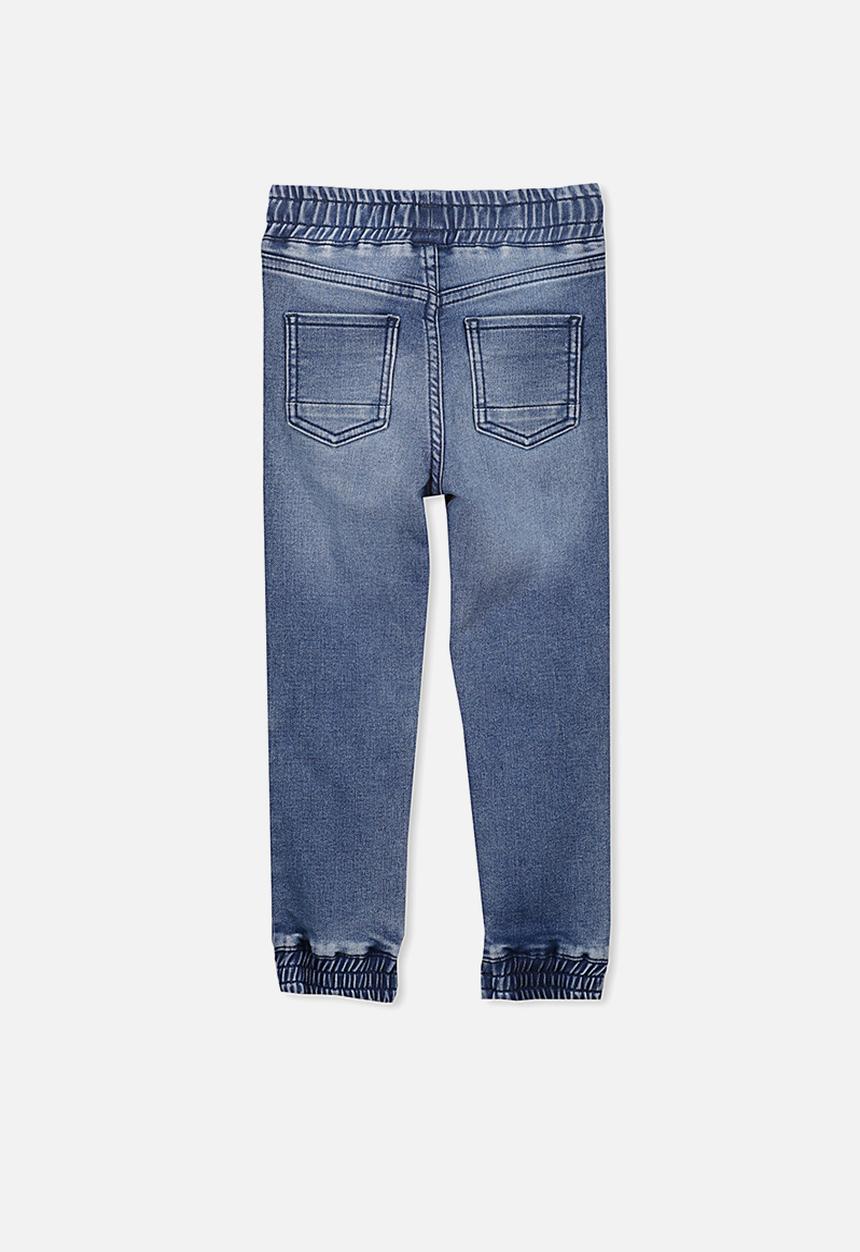 Cotton On - Kids Bobby track denim pants
