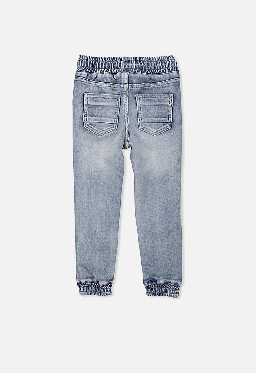 Cotton On - Kids Bobby track denim pants