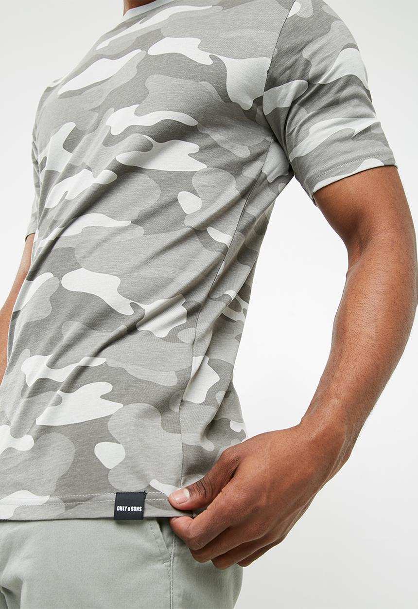 Only & Sons - Van camo tee