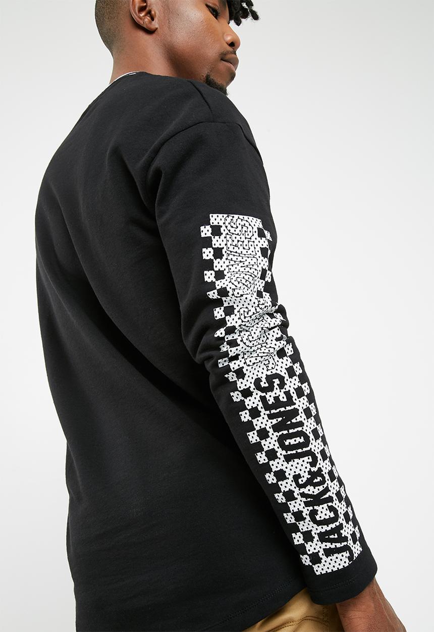 Jack & Jones - Check crew neck sweater