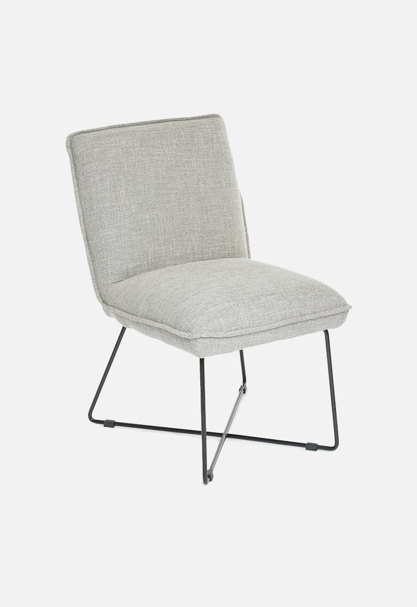 Sixth Floor - Cross chair - Grey