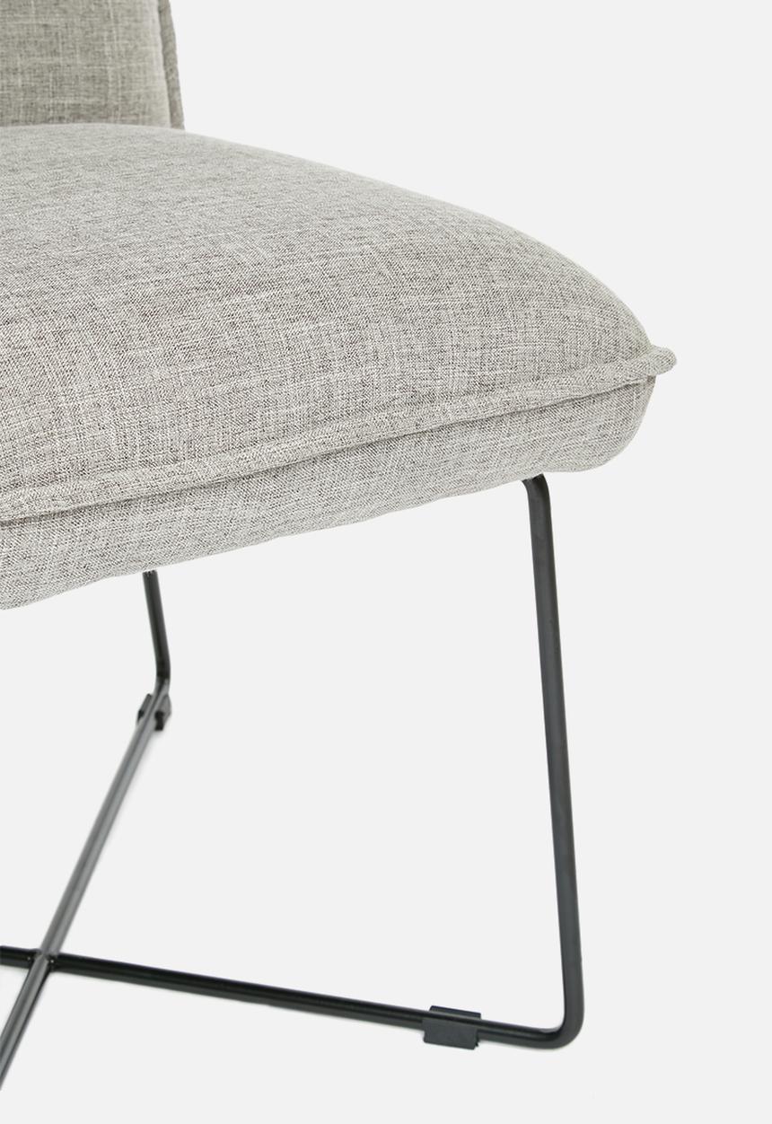 Sixth Floor - Cross chair - Grey