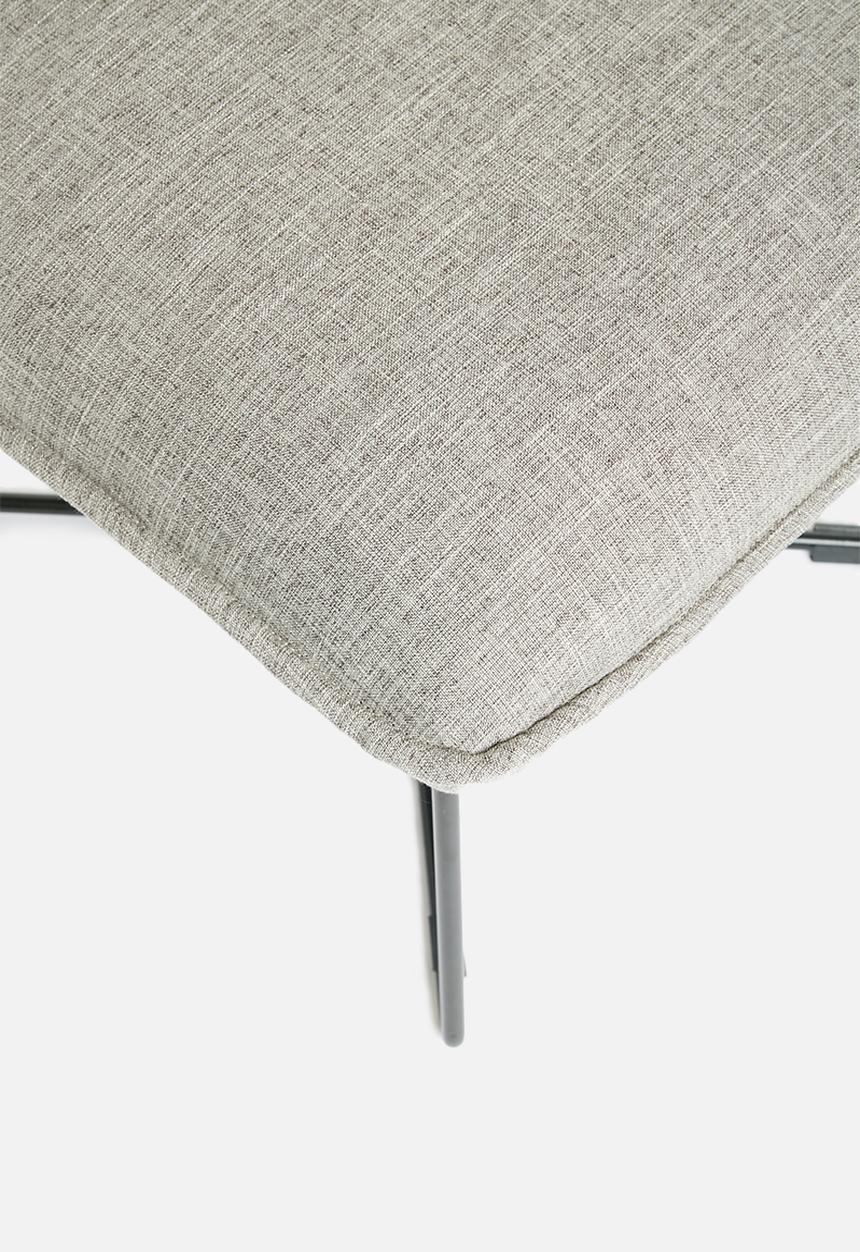 Sixth Floor - Cross chair - Grey