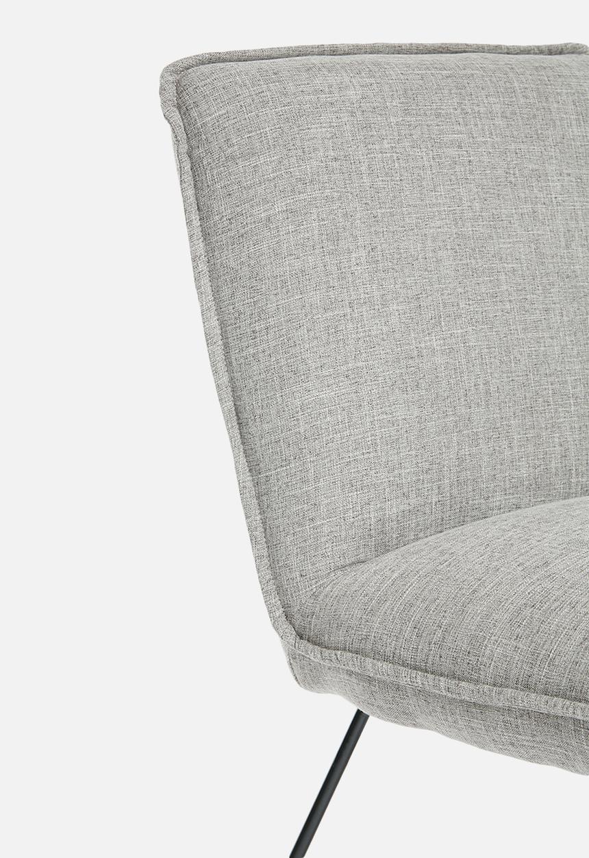 Sixth Floor - Cross chair - Grey