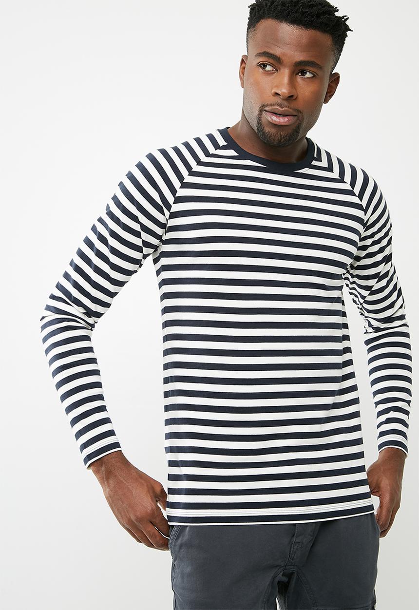 PRODUKT - Fast stripe long sleeve tee