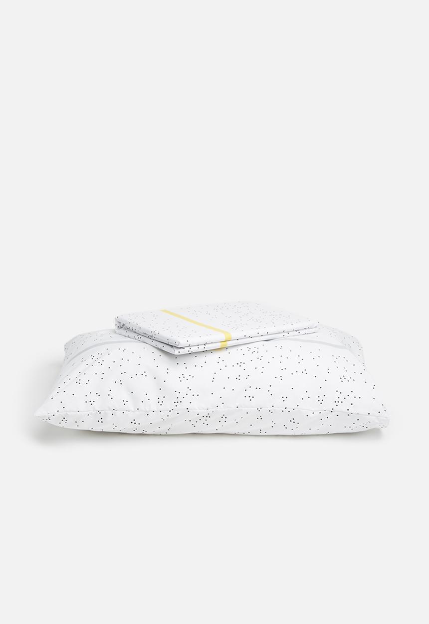 Sixth Floor - Single confetti printed duvet set