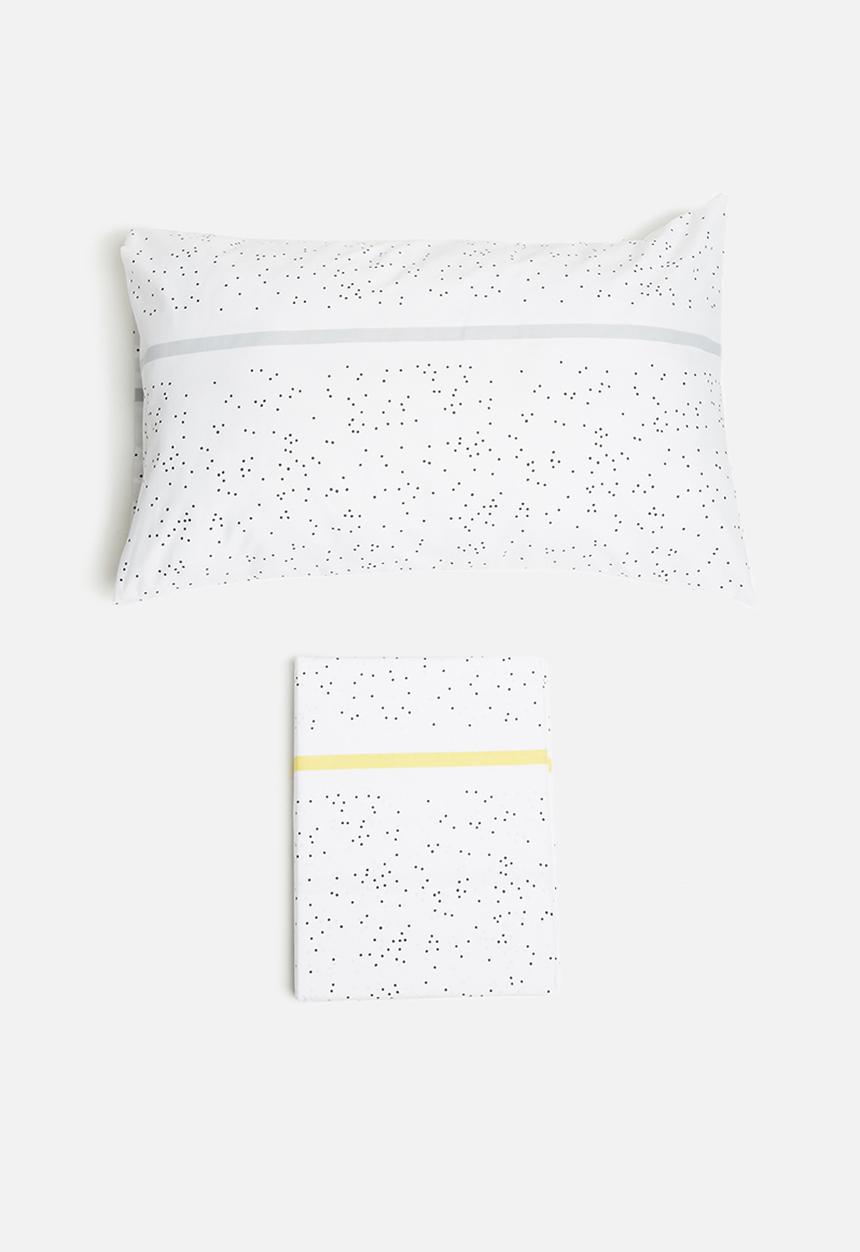 Sixth Floor - Single confetti printed duvet set