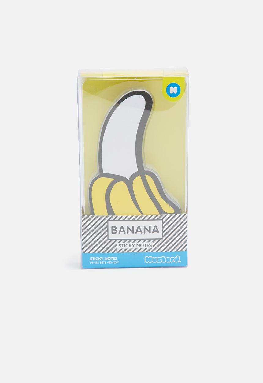 Mustard  - Banana sticky notes