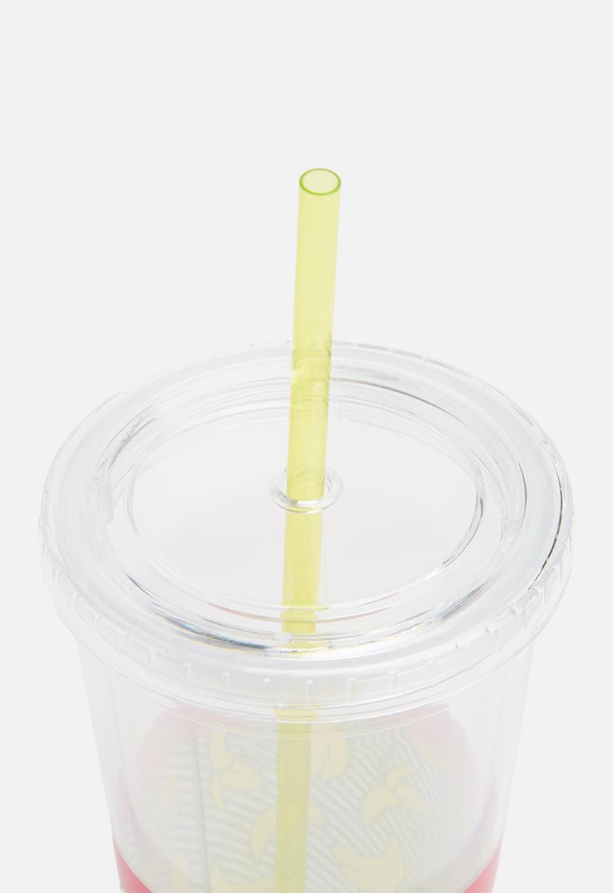 Mustard  - Banana straw cup