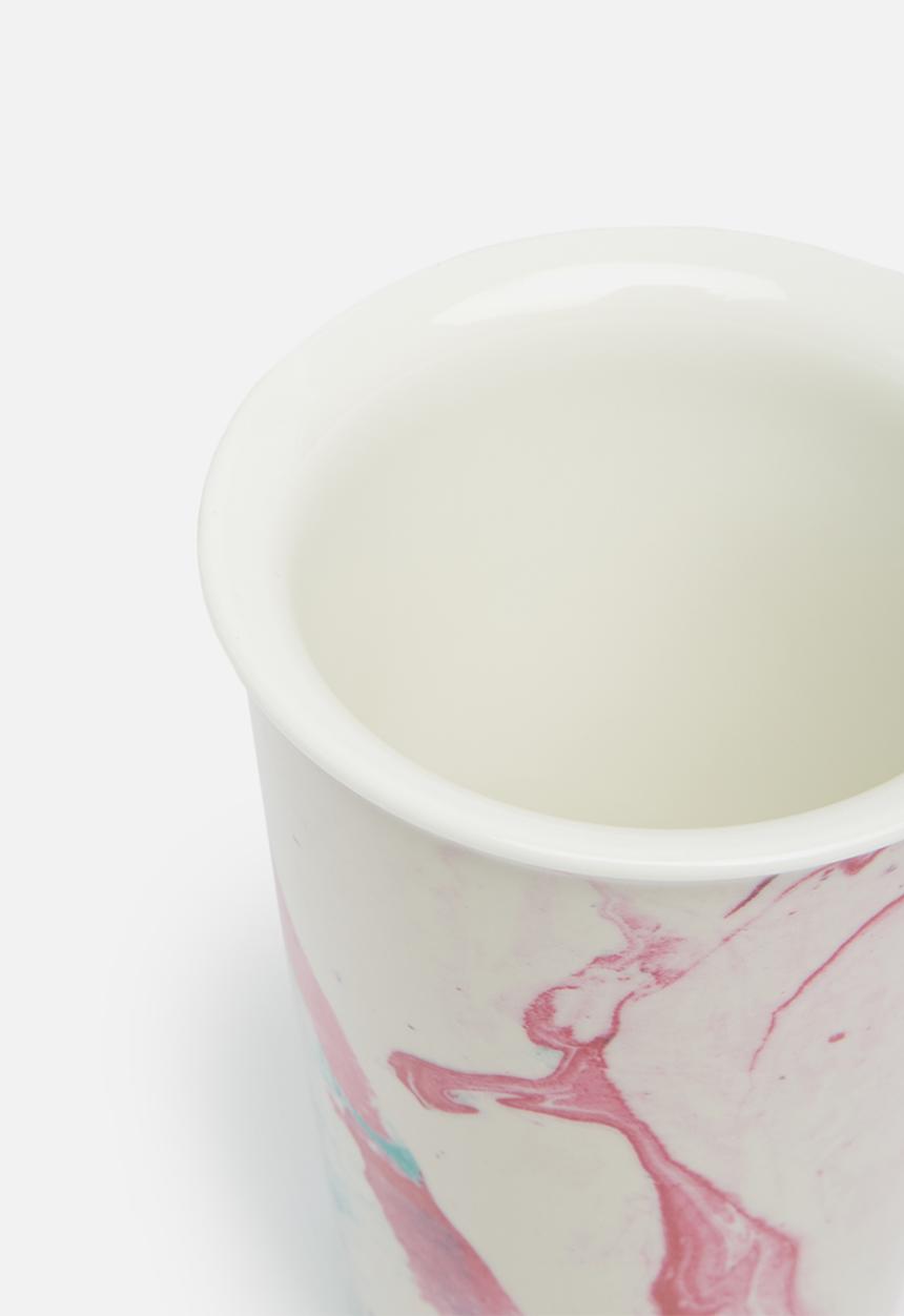 Mustard  - Marble double wall mug