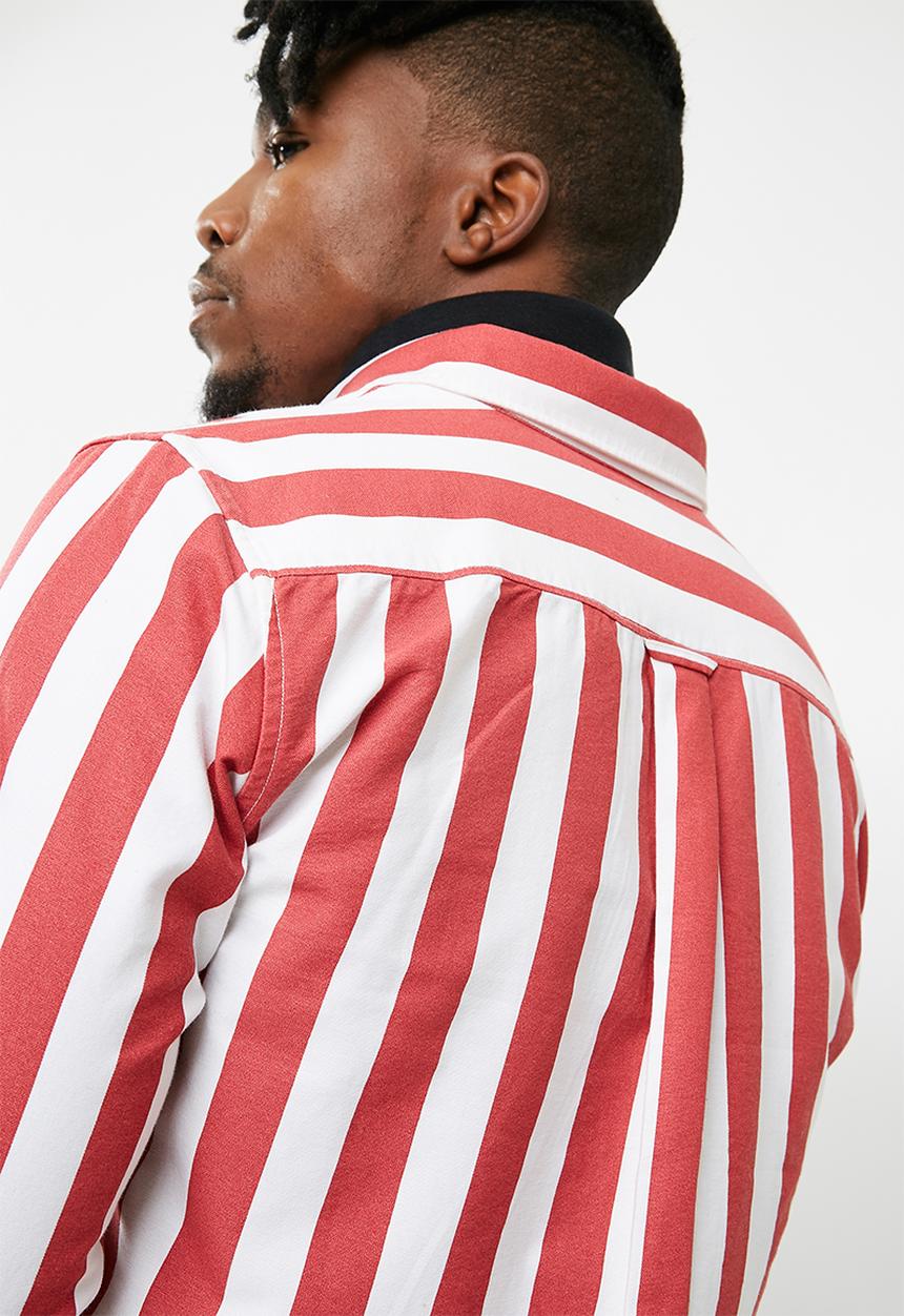 New Look - Bold long sleeve stripe shirt