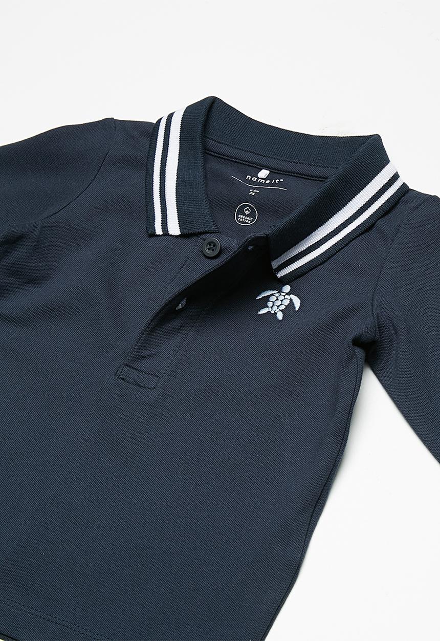 Name It - Kids boys long sleeve polo top