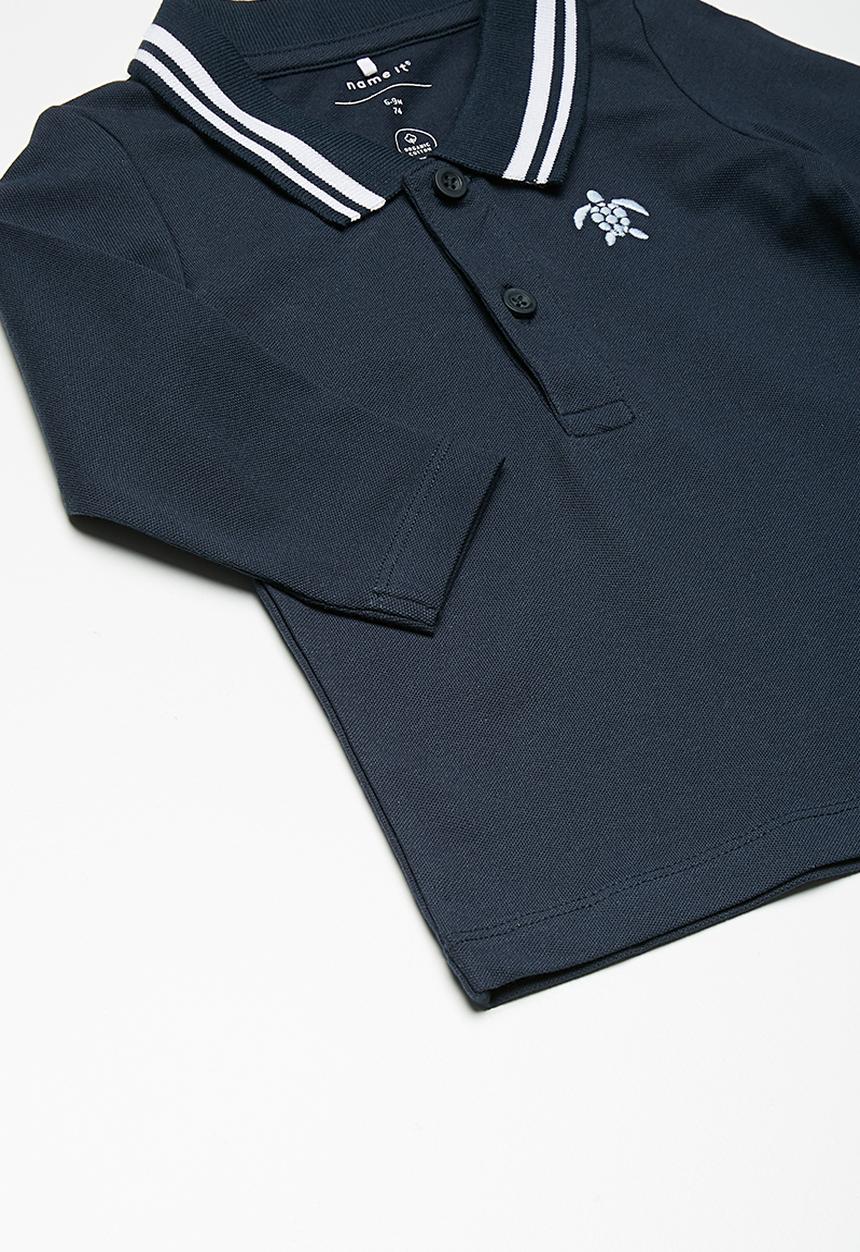 Name It - Kids boys long sleeve polo top