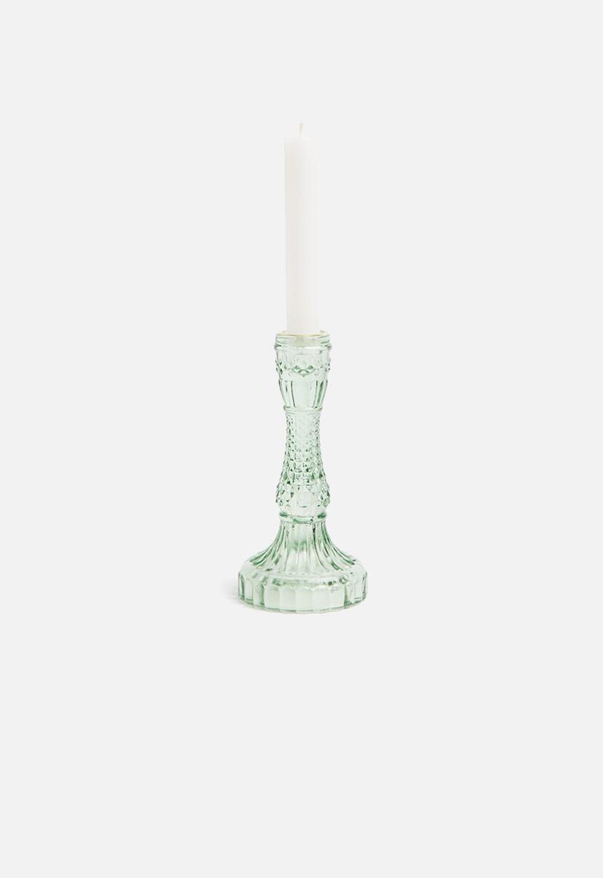 Present Time - Gem candle holder - pine green 