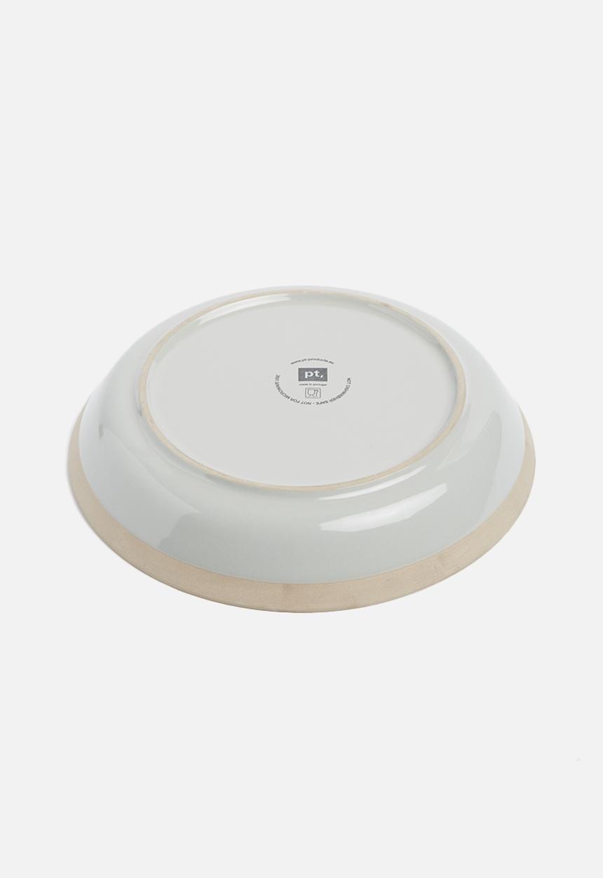 Present Time - Large brisk platter - grey