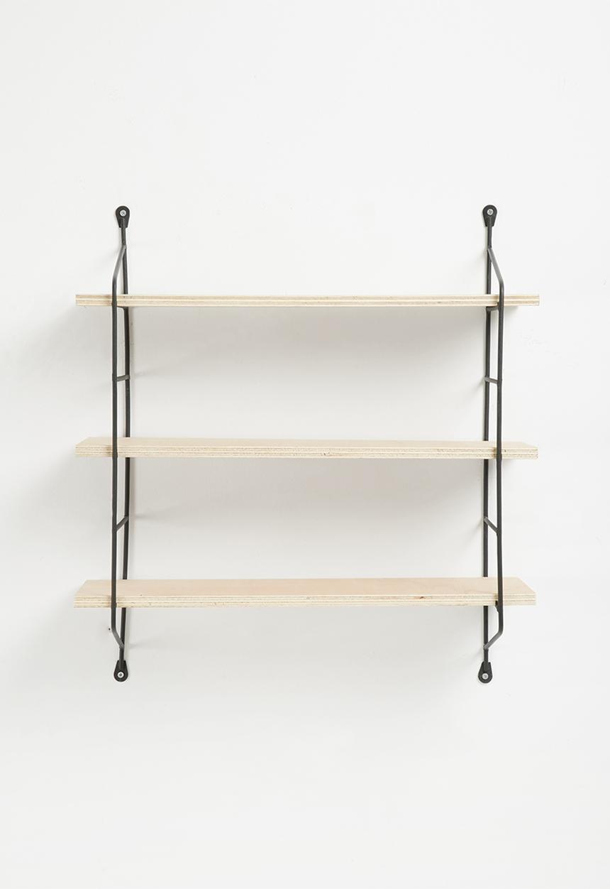 Sixth Floor - Deco shelf - black