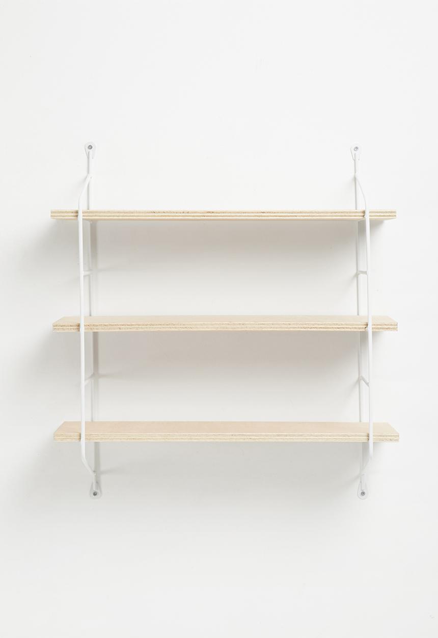 Sixth Floor - Deco shelf - white