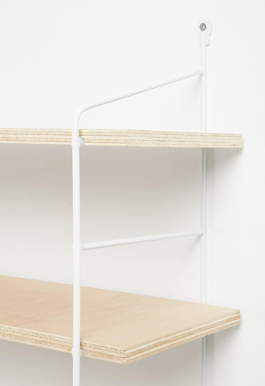 Sixth Floor - Deco shelf - white
