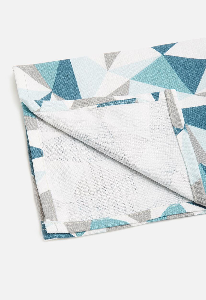 Grey Gardens - Shattered napkin set of 2