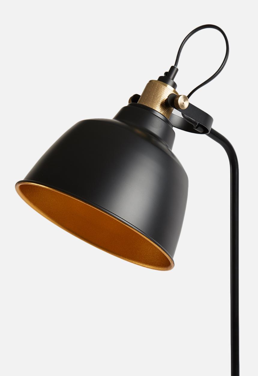 Sixth Floor - Brooklyn floor lamp - black