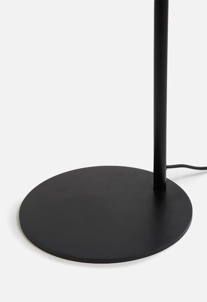 Sixth Floor - Brooklyn floor lamp - black