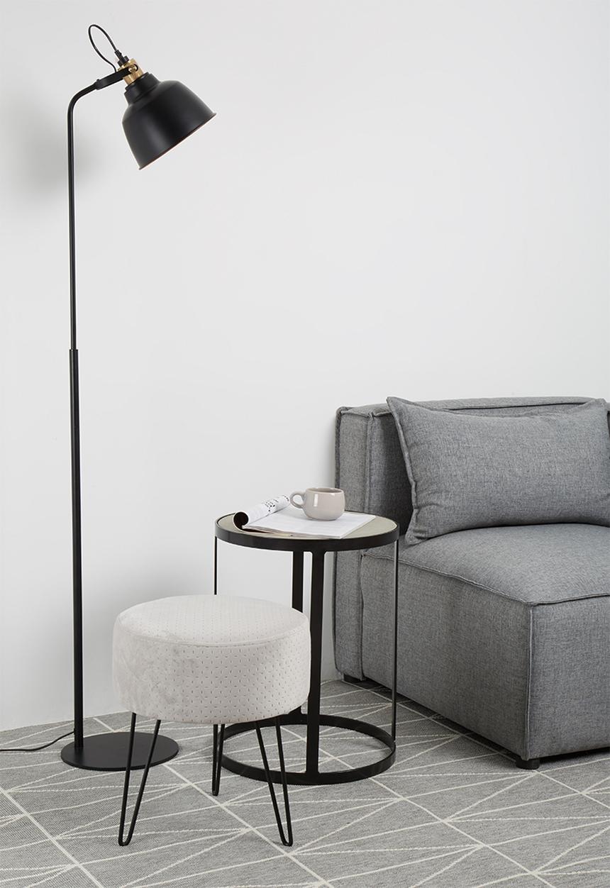 Sixth Floor - Brooklyn floor lamp - black