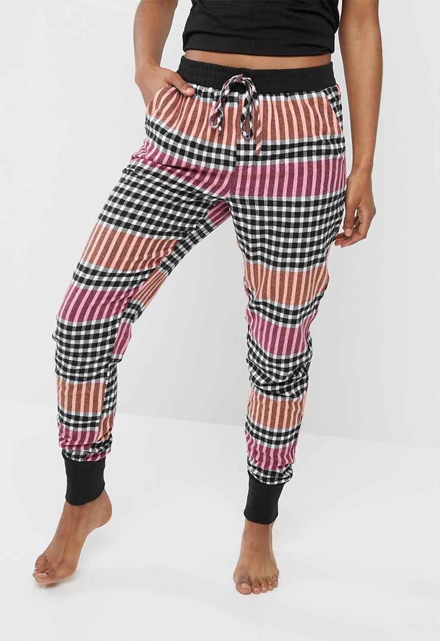 Cotton On - Cuffed flannel pant