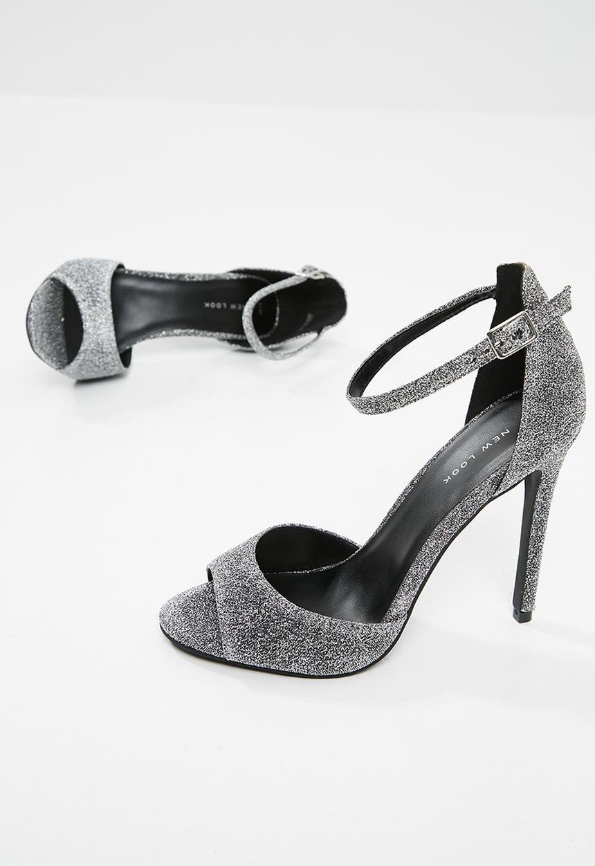 New Look - Glitter stiletto - silver