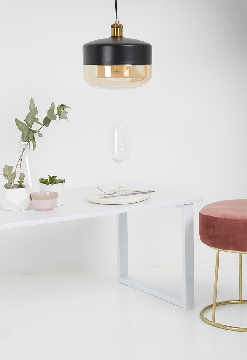 Sixth Floor - Duo plump pendant - black