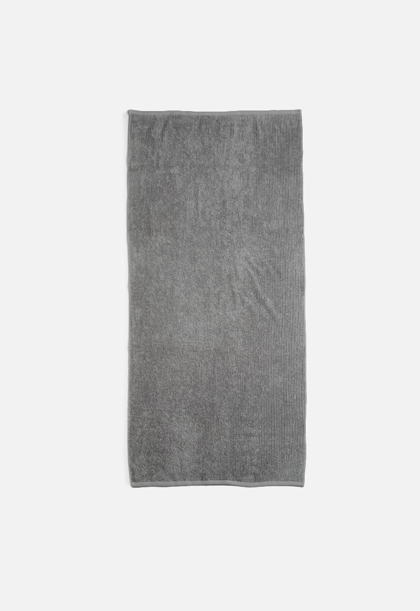 Linen House - Reed guest hand towel - grey