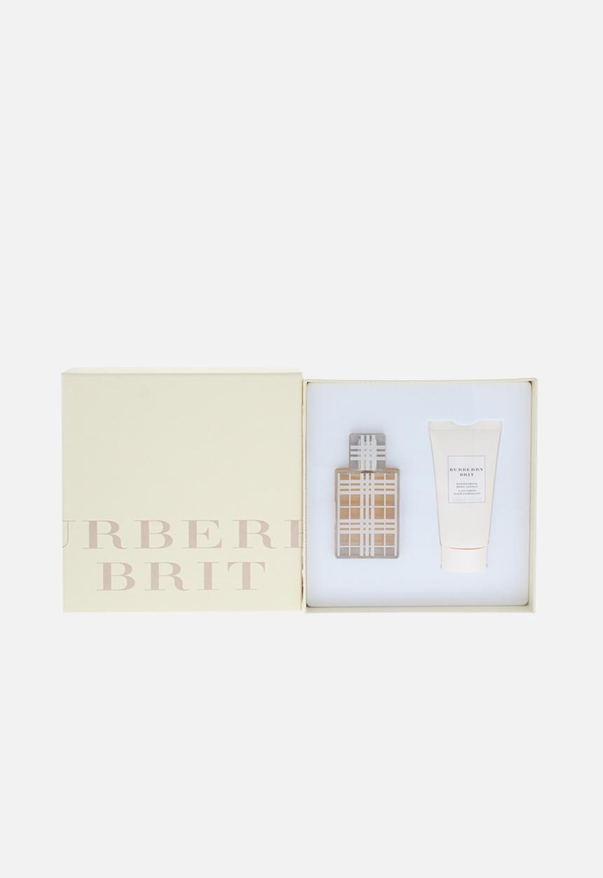 Burberry - Burberry Brit F Edt 30ml & Body Lotion 50ml (Parallel Import)