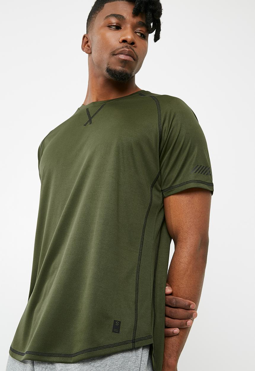 basicthread - Crew neck tee - green