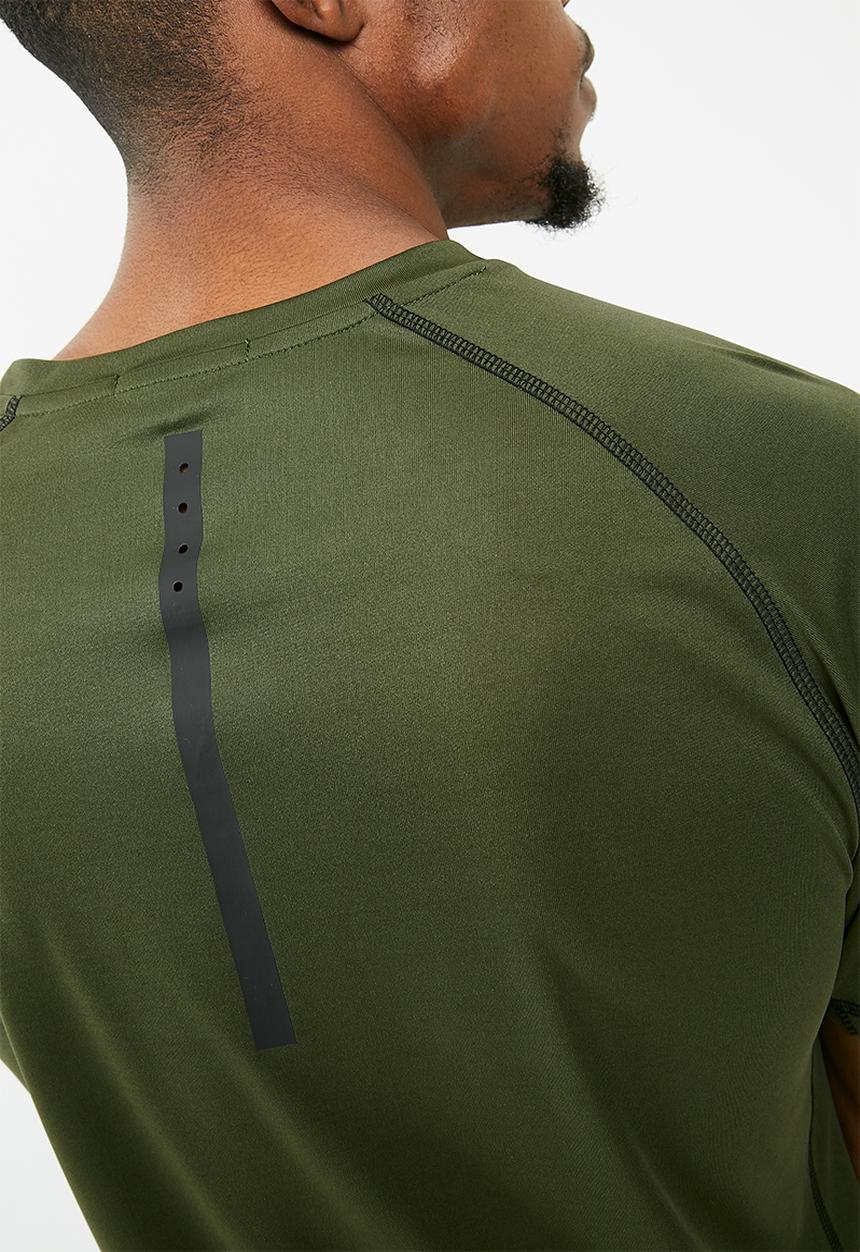 basicthread - Crew neck tee - green