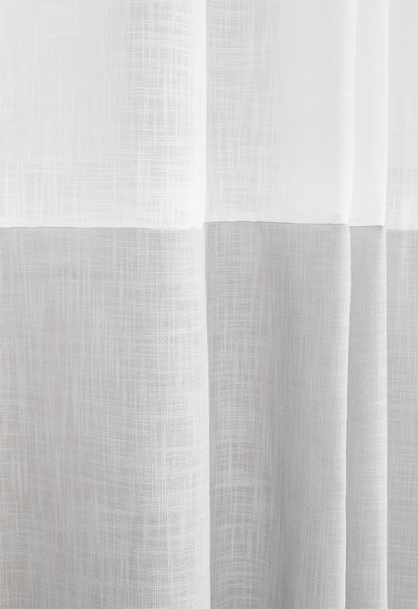 Sixth Floor - Two tone eyelet curtain